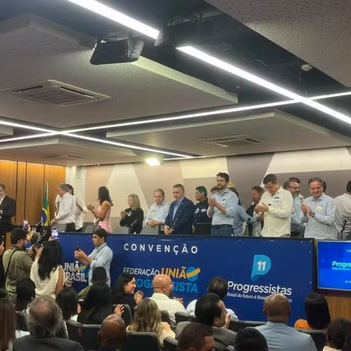 Convenção da União Progressista em BH reúne Cleitinho, Marcelo Aro e forte bancada federal